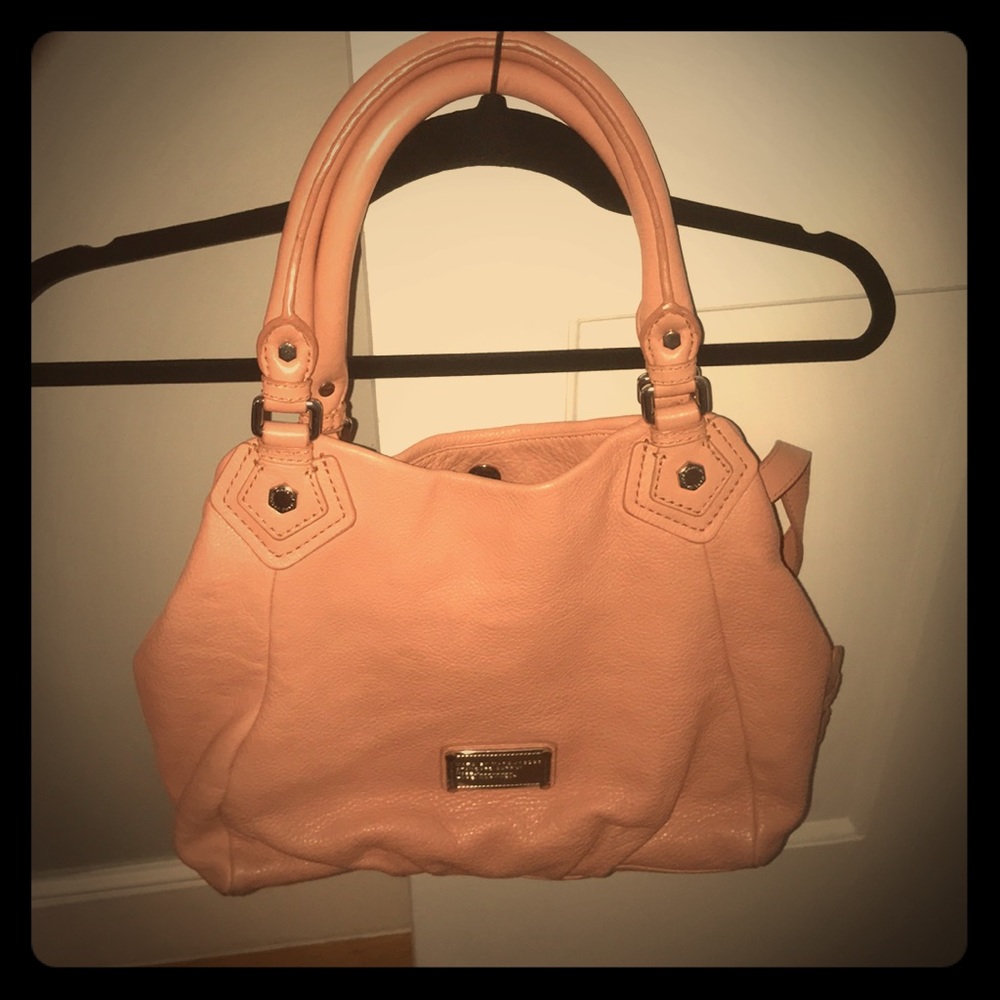 Marc Jacobs light pink satchel handbag